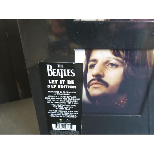 709 - Vinyl - The Beatles Let It Be 5 LP edition box set (Apple / UMG 0602507138899) 2021.  Sealed.