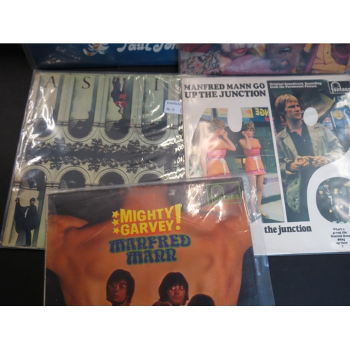 715 - Vinyl - 5 Manfred Mann & related LPs to include Up The Junction, As Is, Mighty Garvey, Come In To My... 