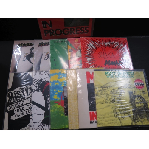 729 - Vinyl - Misty In Roots / Aswad - 10 Reggae albums and Two 12” singles, including: Misty In Roots: Pe... 