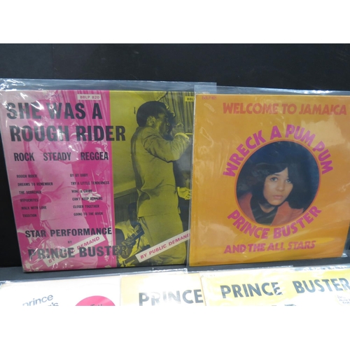 730 - Vinyl - Prince Buster - 5 Original Reggae Ska LP’s and one 12”. to include: She Was A Rough Rider (B... 