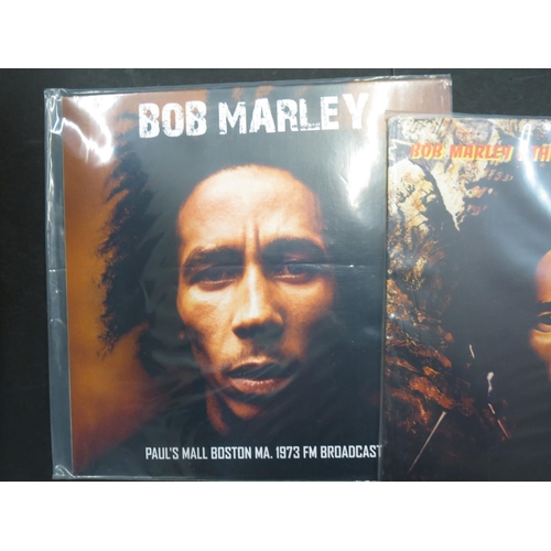 731 - Vinyl - Bob Marley & The Wailers, 5 albums, to include: Catch A Fire (Original UK 1st Pressing, Pink... 