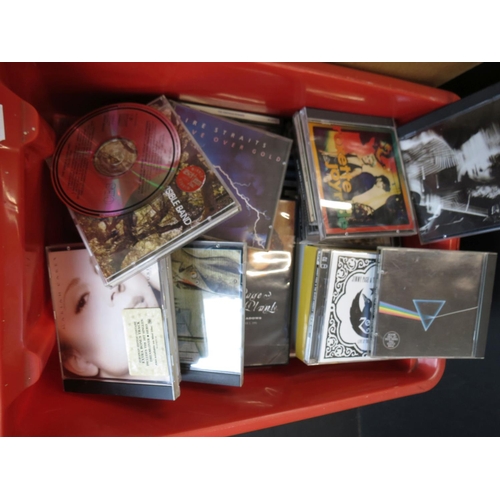 800 - CDs - collection of over 200 rock & pop CDs featuring Led Zeppelin, Rolling Stones, The Beatles, Pin... 