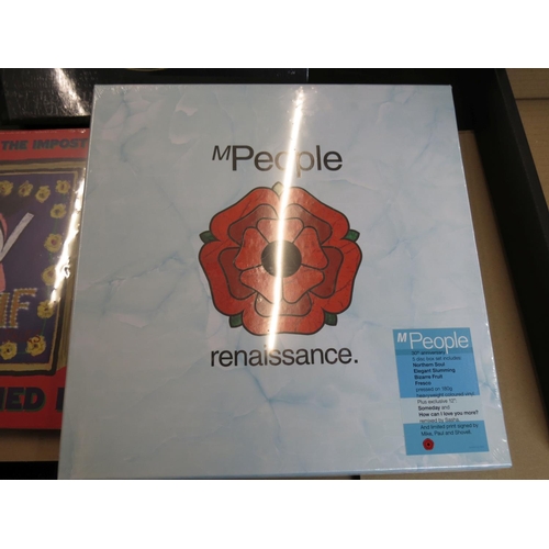 801 - Vinyl, CDs, Book - 3 recent Limited Edition issues: M People – Renaissance. (Limited Edition 4 LP’s ... 