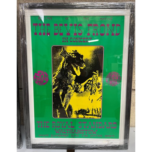 846 - Music Memorabilia - The Bevis Frond concert poster 'Return Of The Native The Bevis Frond In Concert'... 