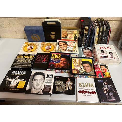 627 - Vinyl / CD / DVD - collection of Elvis compilations, box sets, ltd editions etc