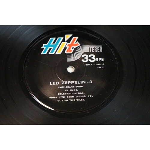 674 - Vinyl - Led Zeppelin - Led Zeppelin III.  Original Iranian Pressing (Hit Records, SHLP 605) The Thin... 