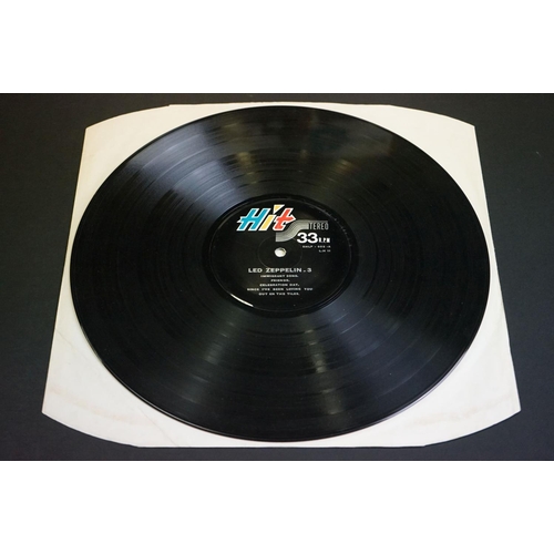 674 - Vinyl - Led Zeppelin - Led Zeppelin III.  Original Iranian Pressing (Hit Records, SHLP 605) The Thin... 