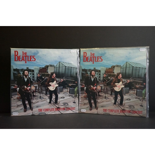 679 - Vinyl - 3 copies of The Beatles The Complete Rooftop Concert (Stroker Records New York City – 5548-3... 