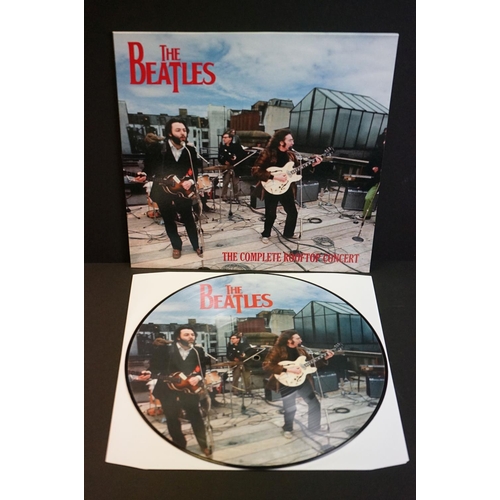 679 - Vinyl - 3 copies of The Beatles The Complete Rooftop Concert (Stroker Records New York City – 5548-3... 