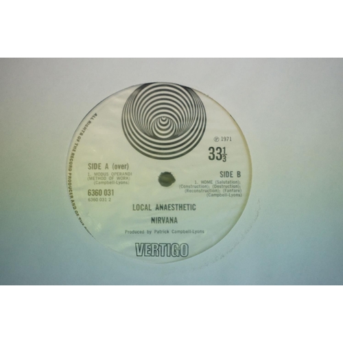 683 - Vinyl - Psych - Nirvana – Local Anaesthetic (Original UK 1971 1st Pressing, Large Vertigo Swirl labe... 