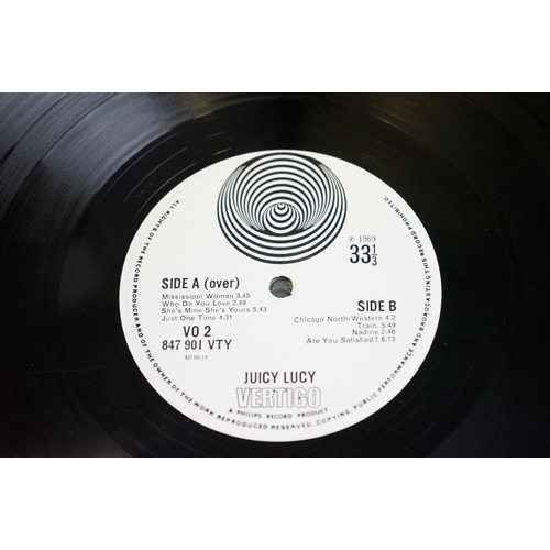 684 - Vinyl - Prog Rock - Juicy Lucy - Juicy Lucy (Original UK 1969 1st Pressing, Released on the Vertigo ... 