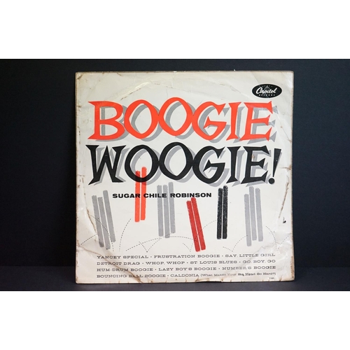 686 - Vinyl - Sugar Chile Robinson Boogie Woogie (Capitol T 589) early US pressing small 2 and a half doll... 