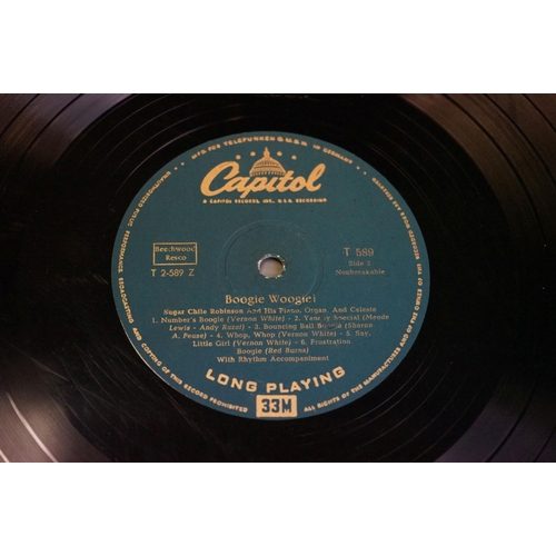 686 - Vinyl - Sugar Chile Robinson Boogie Woogie (Capitol T 589) early US pressing small 2 and a half doll... 