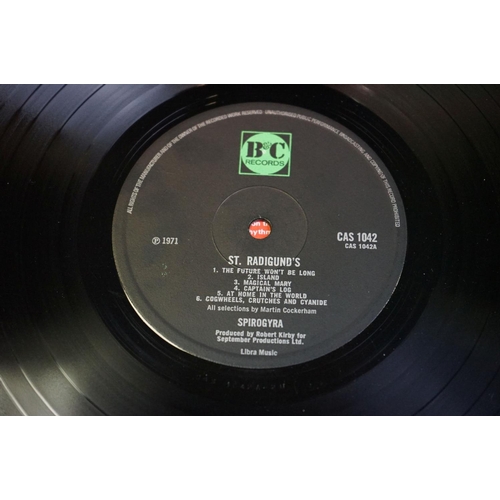 691 - Vinyl - Folk Rock - Spirogyra – St. Radigunds (Original UK 1971 1st pressing, B&C Records, CAS 1042)... 