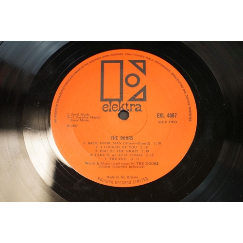 697 - Vinyl - The Doors - The Doors (Original UK 1967 1st Pressing, Mono Copy, textured orange labels, Ele... 