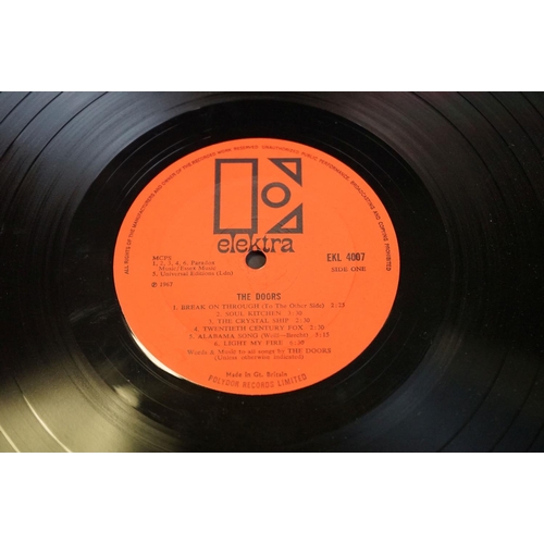 697 - Vinyl - The Doors - The Doors (Original UK 1967 1st Pressing, Mono Copy, textured orange labels, Ele... 