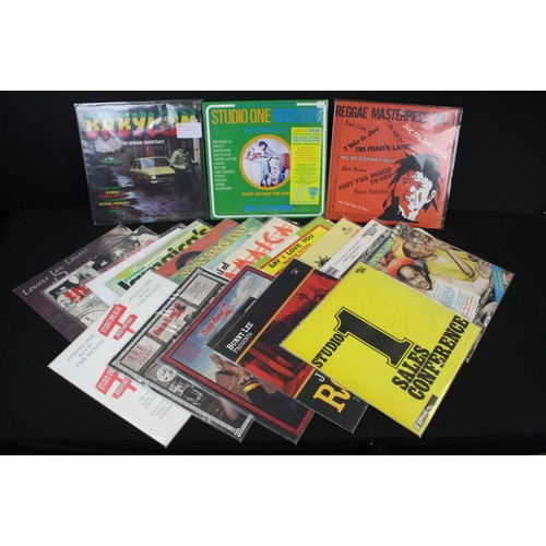 745 - Vinyl - 19 Reggae / Ska / Roots compilation albums including Limited recent releases, to include: Ba... 