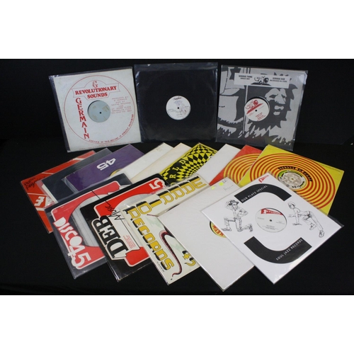 747 - Vinyl - 17 Rare and in demand mainly UK 1970s and 1980s Original Reggae / Roots / Dub 12” singles, t... 