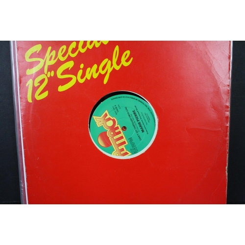 749 - Vinyl - Over 50 rare mainly UK 1970s and 1980s original Reggae / Roots / Dub 12” singles including m... 