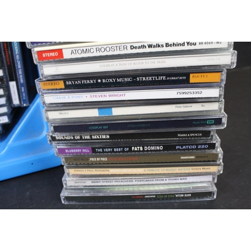 804 - CDs / DVDs - Approx 100 CDs and 6 DVDs to include Dire Straits, Led Zeppelin (2 DVDs), Coldplay, Ato... 