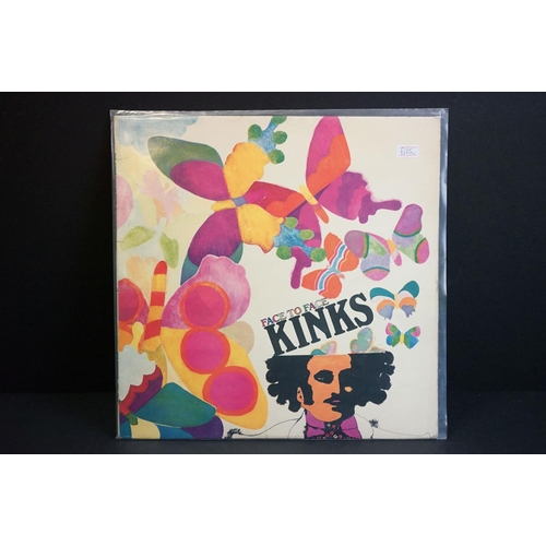 705 - Vinyl - The Kinks original press albums to include Percy (Pye stereo press NSPL 18365) fully laminat... 