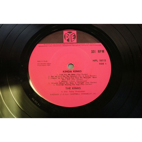 705 - Vinyl - The Kinks original press albums to include Percy (Pye stereo press NSPL 18365) fully laminat... 