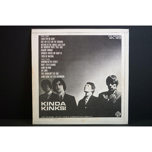 705 - Vinyl - The Kinks original press albums to include Percy (Pye stereo press NSPL 18365) fully laminat... 