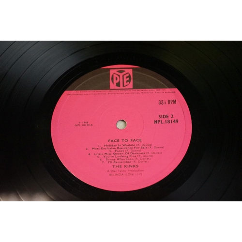 705 - Vinyl - The Kinks original press albums to include Percy (Pye stereo press NSPL 18365) fully laminat... 