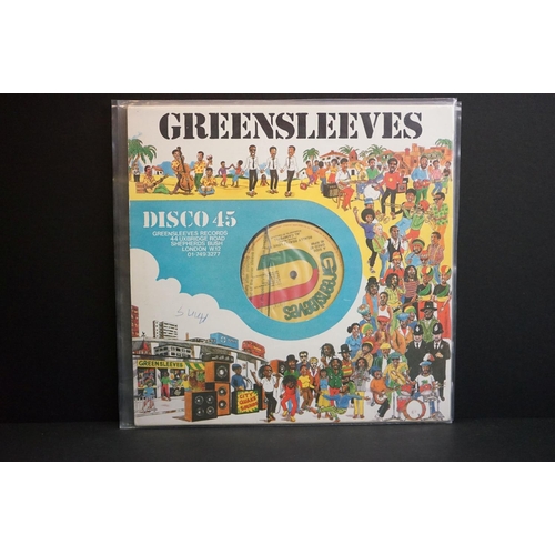 736 - Vinyl - Greensleeves Records, 15 Reggae / Roots albums and four 12” singles, to include: Augustus Pa... 