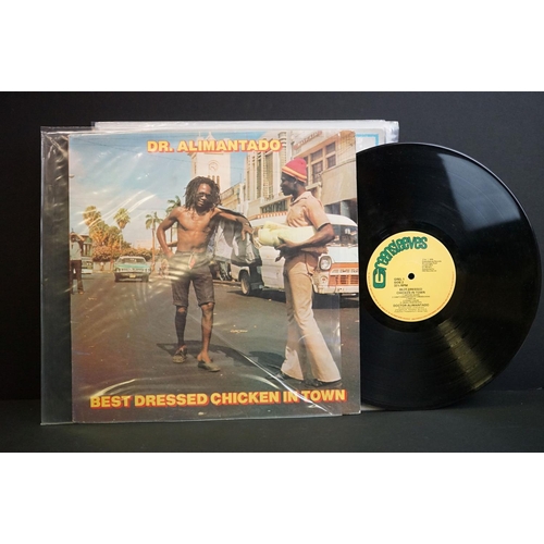 736 - Vinyl - Greensleeves Records, 15 Reggae / Roots albums and four 12” singles, to include: Augustus Pa... 