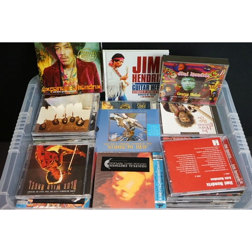 408 - CDs - Approx 150 Jimi Hendrix CDs spanning his career including compilations and rarities