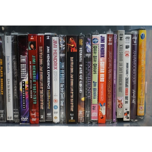 409 - DVDs - 27 Jimi Hendrix DVDs including rarities, plus Electric Ladyland / At Last... The Beginning / ... 