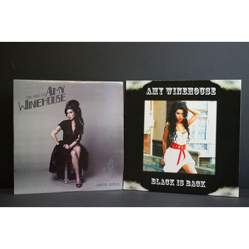 485 - Vinyl - 2 Amy Winehouse private pressing LPs to include The Best Of Amy Winehouse (AMYWINEHOUSE001) ... 