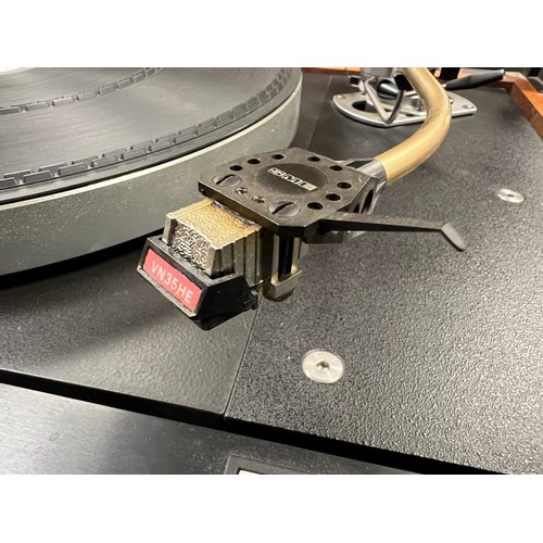 857 - Music Equipment - Thorens TD 126 MK III turntable, along with a SME Series III Arm with Shure V15 Ty... 