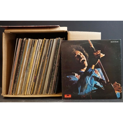 432 - Vinyl - Approx 70 Rock & Pop LPs to include Jimi Hendrix, Neil Young, Yes, Steve Hackett, Kate Bush,... 