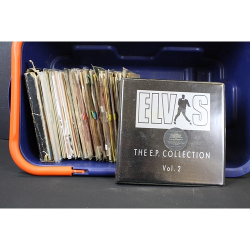 417 - Vinyl - Over 100 Elvis Presley EPs / Singles etc spanning his career including The EP Collection vol... 