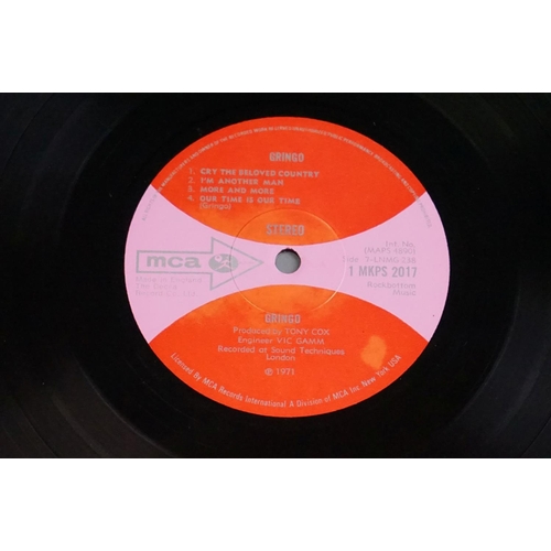 672 - Vinyl - Prog Rock - Gringo - 1971 Self Titles - Stock copy + Test Pressing copy (MCA Records, MKPS 2... 