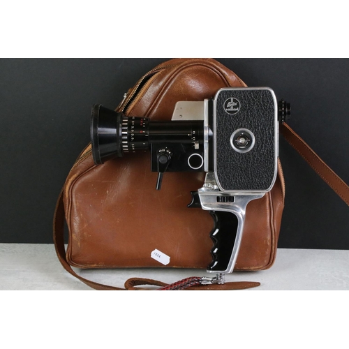 120A - Bolex Paillard Zoom Reflex P3 8mm Motion Picture Cine Camera, with Pan-Cinor f/1.9 40mm lens, lens c... 
