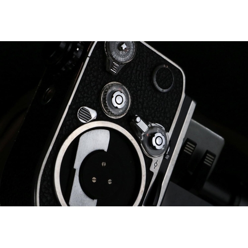 120A - Bolex Paillard Zoom Reflex P3 8mm Motion Picture Cine Camera, with Pan-Cinor f/1.9 40mm lens, lens c... 