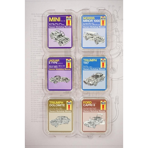 187 - Haynes Manuals ' Owners Workshop Manual ' Silver Plated Ingot Collection, limited edition, comprisin... 