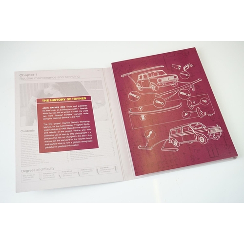 187 - Haynes Manuals ' Owners Workshop Manual ' Silver Plated Ingot Collection, limited edition, comprisin... 