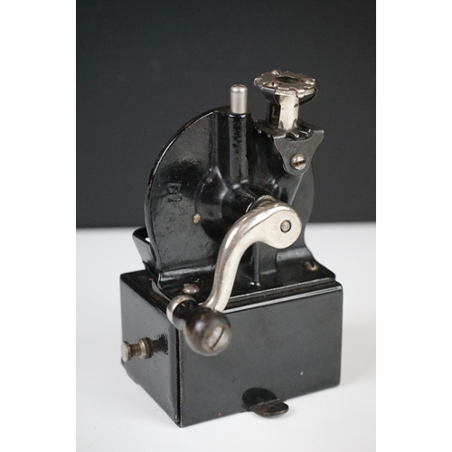 81 - Early 20th century Messrs Mabie Todd & Co ' The Automatic Pencil Sharpener ', 13cm high contained in... 