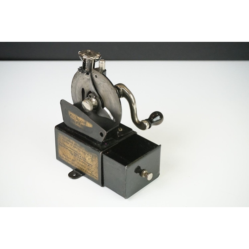 81 - Early 20th century Messrs Mabie Todd & Co ' The Automatic Pencil Sharpener ', 13cm high contained in... 