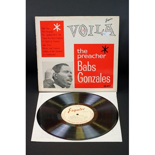 278 - Vinyl - Jazz / Bop - 5 original UK Pressing albums on Esquire Records, to include: Babs Gonzales - V... 