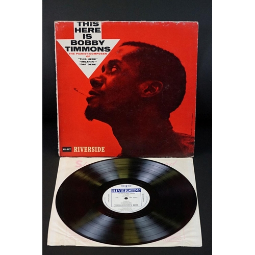 279 - Vinyl - Jazz / Bop - 4 original UK Pressing albums on Riverside Records, to include: Bobby Timmons -... 