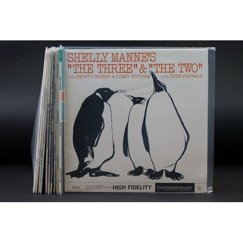 250 - Vinyl - Cool Jazz - 11 Shelly Manne and related original UK and US albums, to include: The Three & T... 