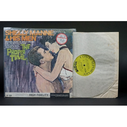 250 - Vinyl - Cool Jazz - 11 Shelly Manne and related original UK and US albums, to include: The Three & T... 