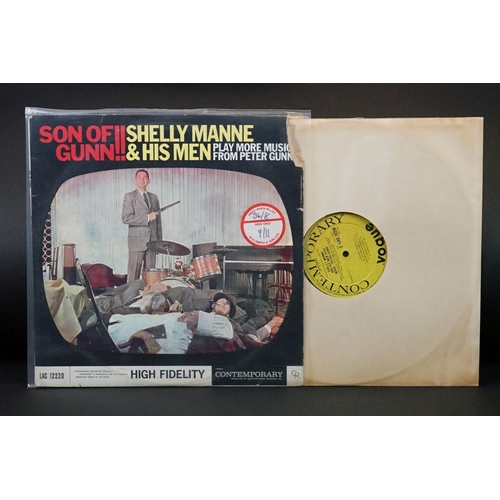 250 - Vinyl - Cool Jazz - 11 Shelly Manne and related original UK and US albums, to include: The Three & T... 