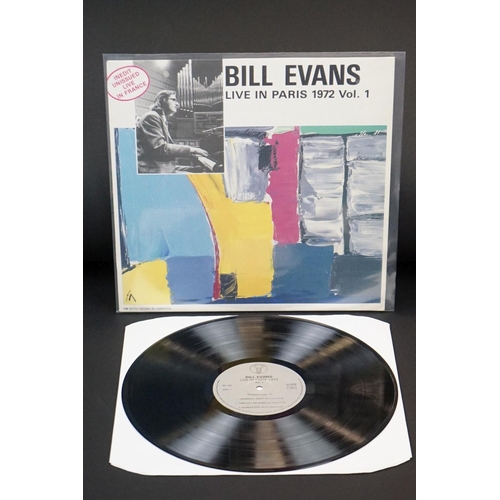 251 - Vinyl - Jazz - 7 original albums by Bill Evans, to include: Live In Paris 1972 Vol. 1 (FC 107), Inte... 