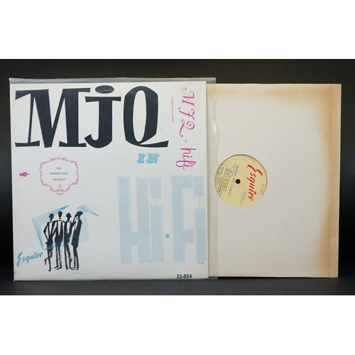 253 - Vinyl - Jazz - 7 original albums by The Modern Jazz Quartet, to include - MJQ In Hi-Fi (Esquire Reco... 